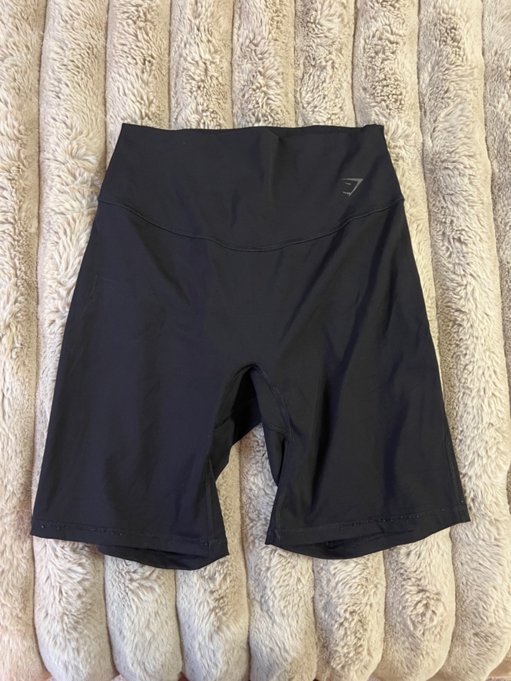 Women’s High-Waist Black Gymshark Shorts